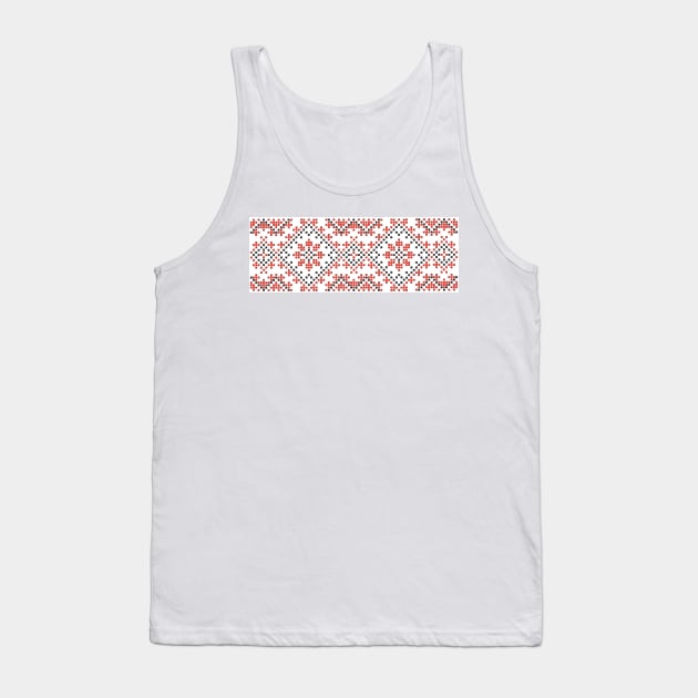 Ukrainian Ornament #9 Tank Top by Olga Berlet